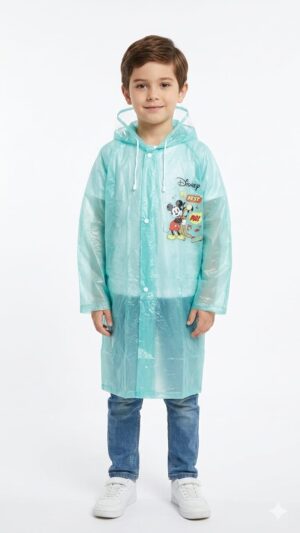 Boys Long Waterproof Raincoat