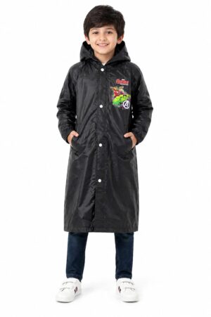 Boys Long Waterproof Raincoat