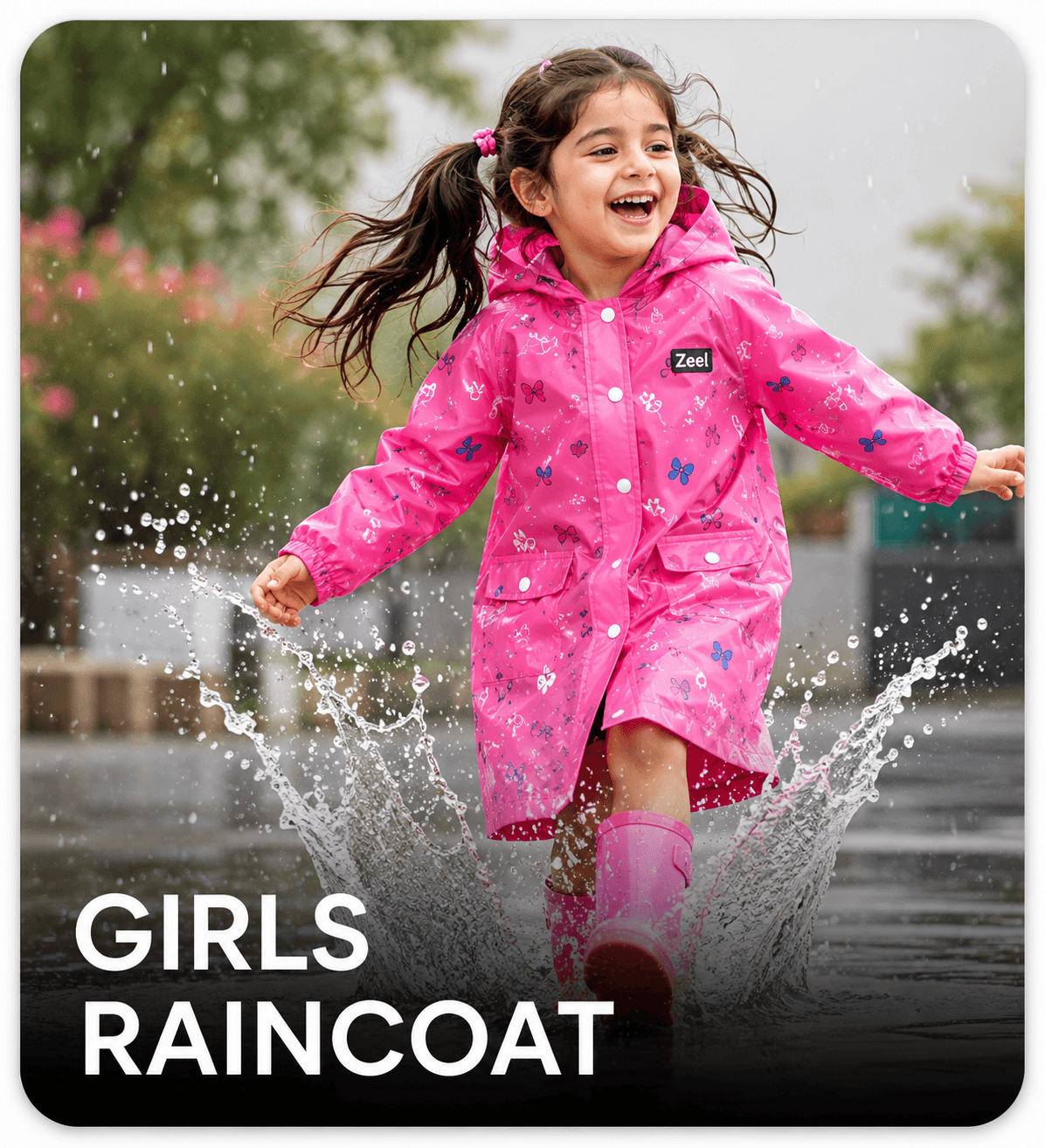 Girls Raincoat