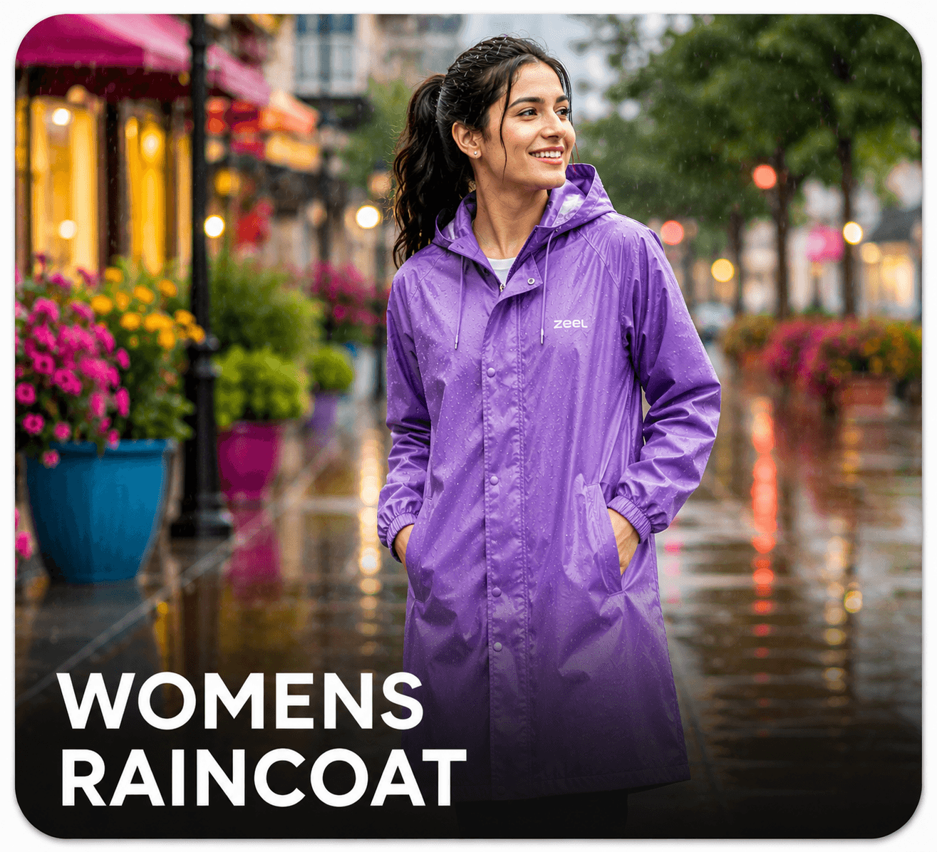 Womens Raincoat